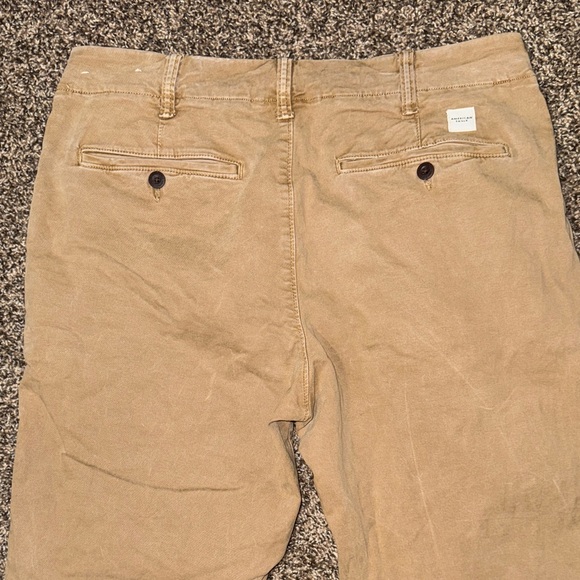 American Eagle Original Straight Khaki 32x34 - Picture 9 of 13